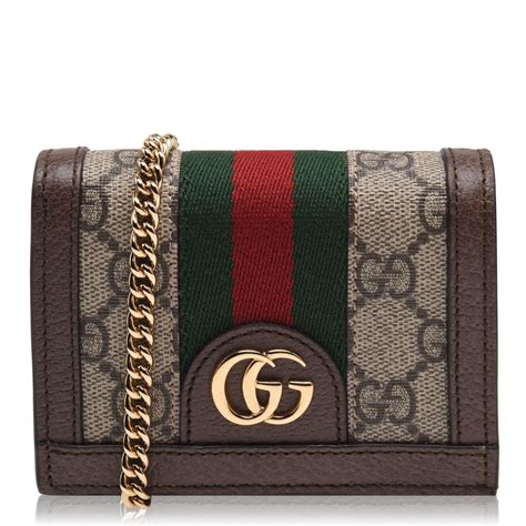 Gucci mini chain wallet